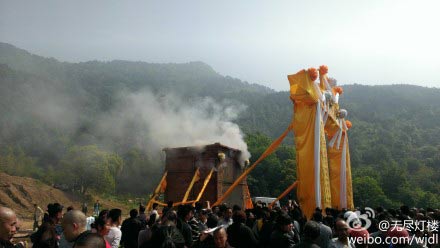 净慧长老追思荼毗法会在湖北黄梅四祖寺举行
